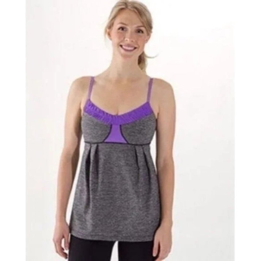 EUC 💎 Lululemon Yogi Dance Tank Violet SIZE 4